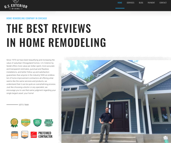 Home Remodeling Website Design Firm