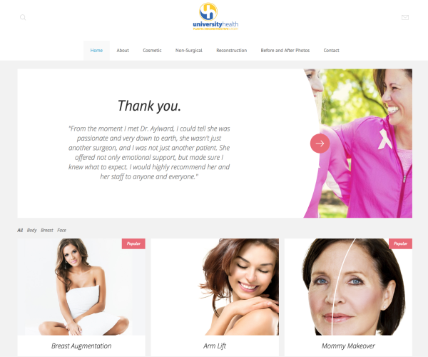 Plastic Surgery Website Design Firm