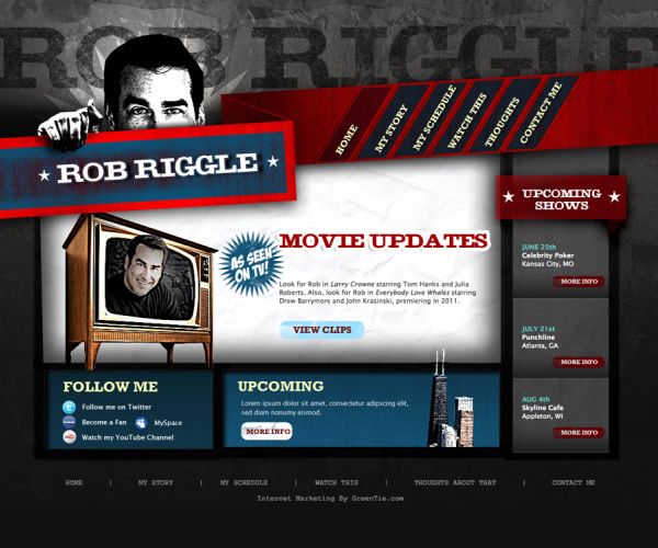 Celebrity Website Design Firm